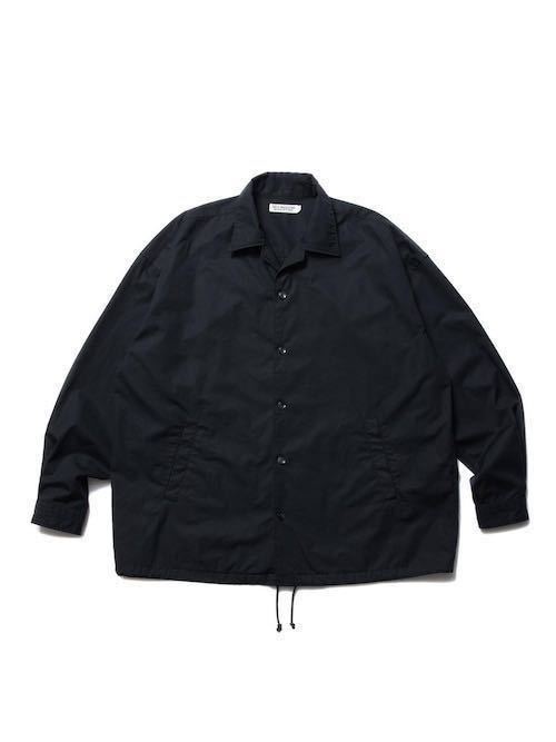 【新品 未使用】新作 24AW Ventile Weather Cloth O/C Jacket COOTIE クーティー ベンタイル シャツ ジャケット BLACK 定価33000円 XL