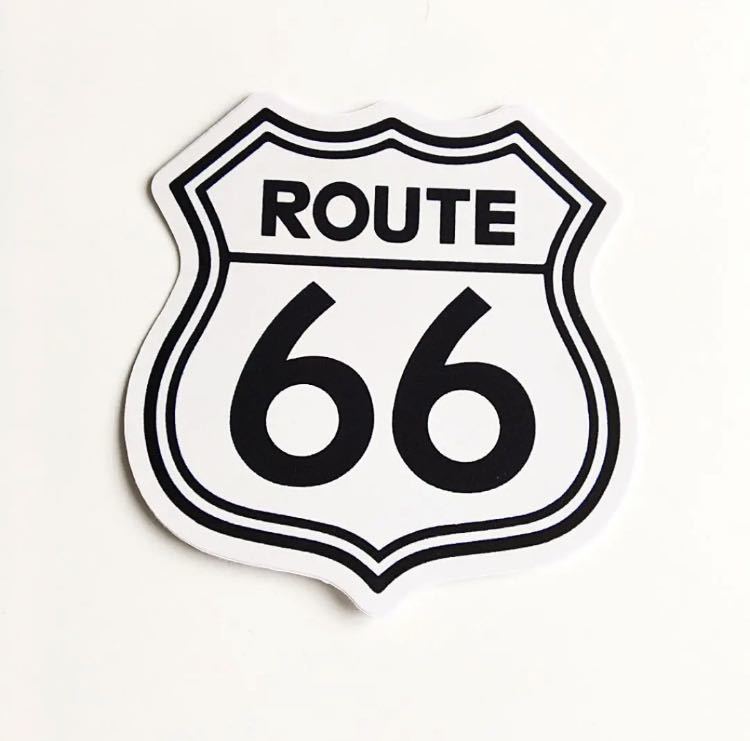 ◆送料無料◆新品　ステッカー　防水ステッカー ROUTE66 ルート66 世田谷ベース アメリカンステッカー_画像1