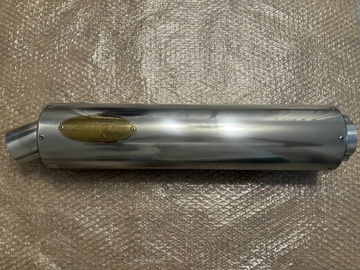 希少!ツキギ製TRアルミサイレンサー 全長550mm 直径100mm 希少!ツキギ製TRアルミサイレンサー 全長550mm 直径100mm