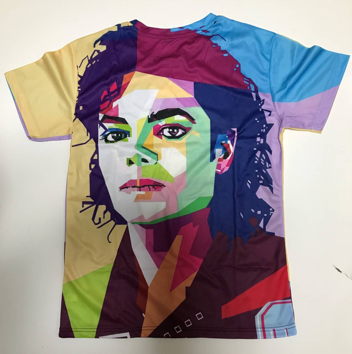 マイケルジャクソン　似顔絵　Tシャツ　XLサイズ_画像3