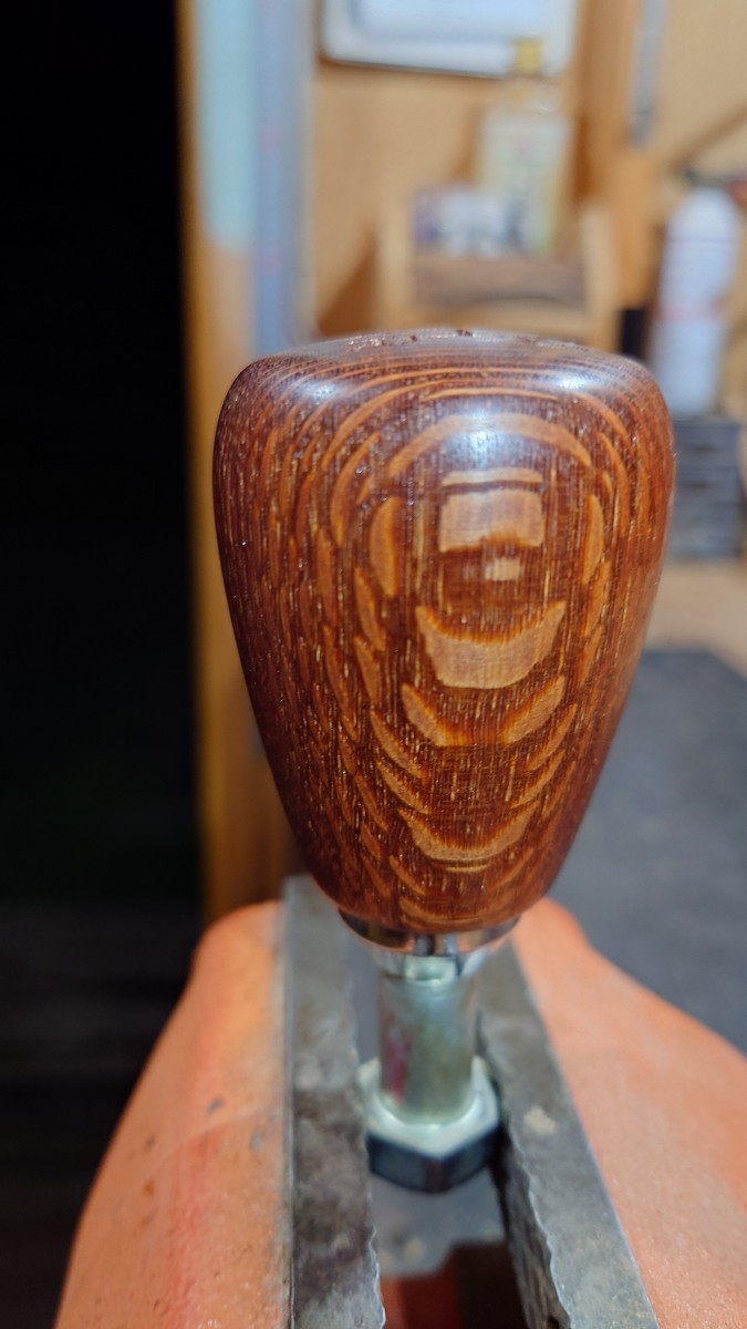  hand made wood shift knob race wood natural wood 5MT Land Cruiser Jimny other M12×1,25