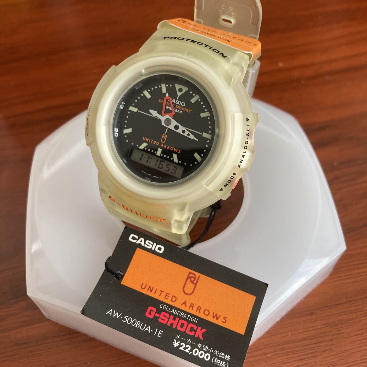 G-SHOCK AW-500UA-1E ユナイテッドアローズ 最初期 タグ類あり-