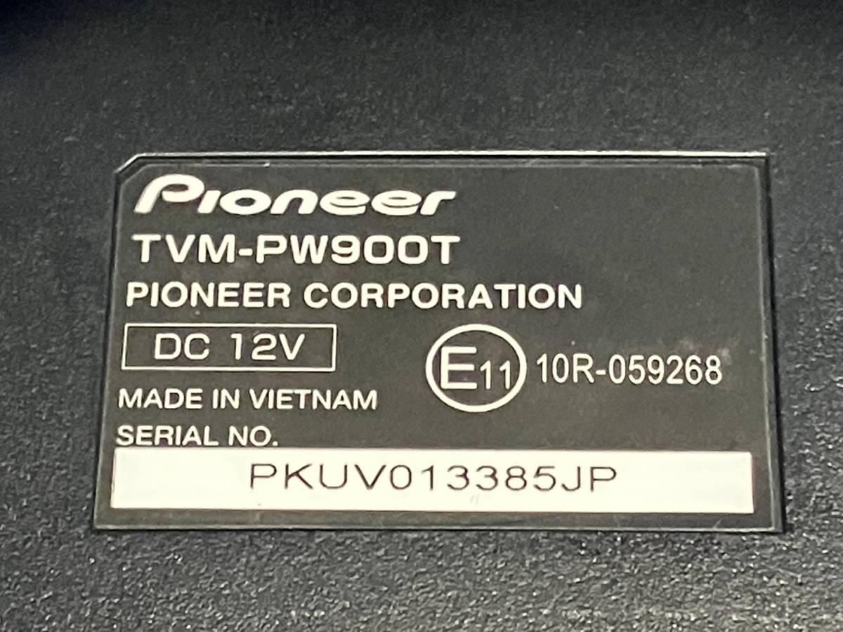 ★PIONEER carrozzeria パイオニア カロッツェリア TVM-PW900T 9インチ ヘッドレストモニター 2台セット★102402y_画像9