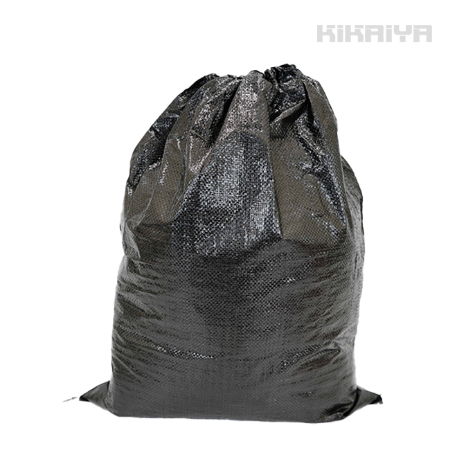 土のう袋 UV 黒 48×62cm 1セット（200枚入） 耐候性約５年 土嚢袋 厚手 災害対策用 UV剤配合 紫外線対策 KIKAIYA_画像1