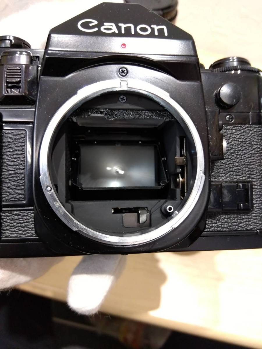 【極美品】Canon キャノン カメラ A-1 動作未確認 おまけレンズ付き 一眼レフカメラ フィルムカメラ 一眼レフ 昭和 レトロ ビンテージ