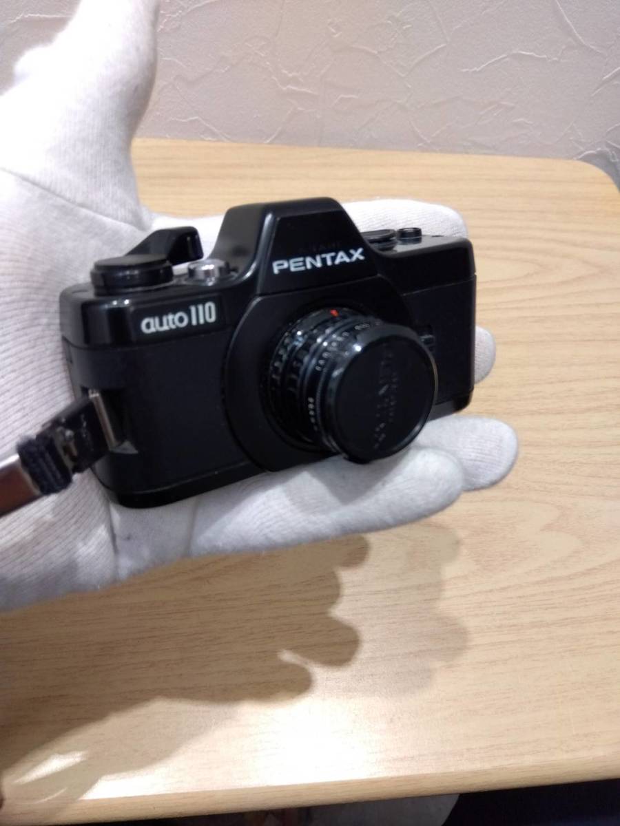 【極美品】PENTAX ペンタックス カメラ auto110 ミニカメラ 動作未確認 一眼レフ リコー _画像8