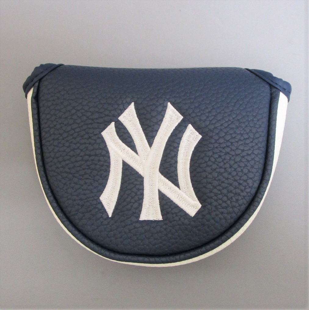 MLB パターカバー マレット ヤンキース US仕様 パター用 MALLET PUTTER COVER ニューヨーク・ヤンキース new york yankees_画像1