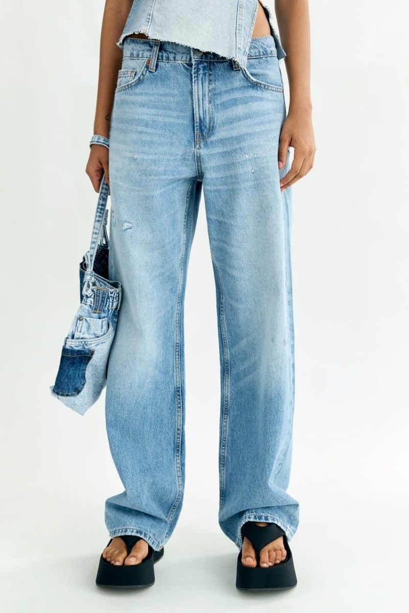 新品 タグ付 ZARA デニム レディース 34|Yahoo!フリマ(旧 新品 タグ付 ZARA デニム レディース 34|Yahoo!フリマ(旧