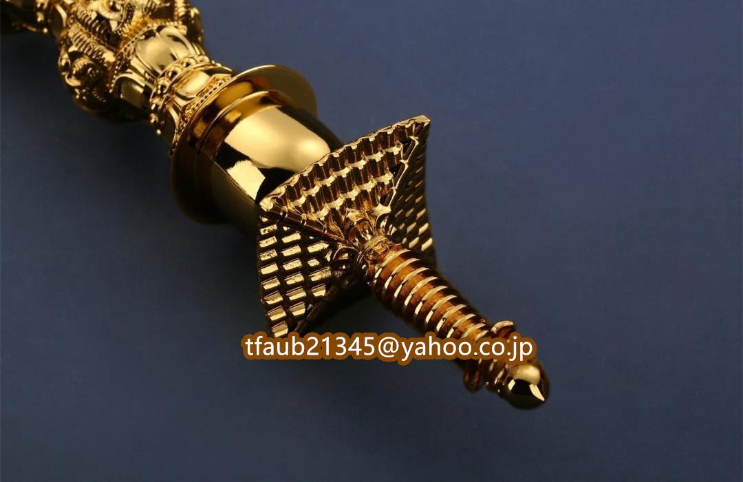密教法具 寺院仏具」真言宗 塔鈴 宝塔形 金剛鈴 仏教工芸品 筋 密教法具 寺院仏具」真言宗 塔鈴 宝塔形 金剛鈴 仏教工芸品 筋
