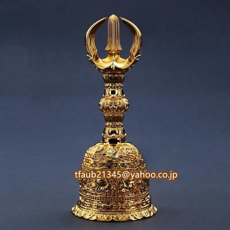 Bibian 比比昂- 「密教法具寺院用仏具」極上品真言宗三鈷杵/三 Bibian 比比昂- 「密教法具寺院用仏具」極上品真言宗三鈷杵/三