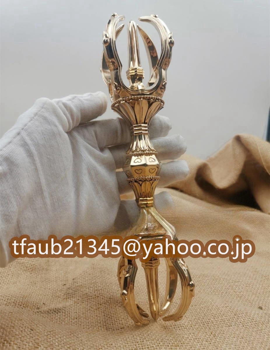 密教法具 寺院用仏具」真言宗 金剛杵 五鈷杵 仏教工芸品 仏具 磨き 密教法具 寺院用仏具」真言宗 金剛杵 五鈷杵 仏教工芸品 仏具 磨き