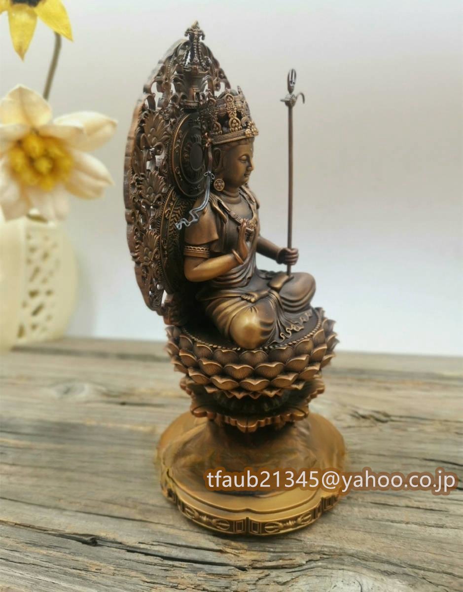 密教法具 寺院仏具」極上品 虚空蔵菩薩坐像 仏像 仏教工芸品 銅製 密教法具 寺院仏具」極上品 虚空蔵菩薩坐像 仏像 仏教工芸品 銅製
