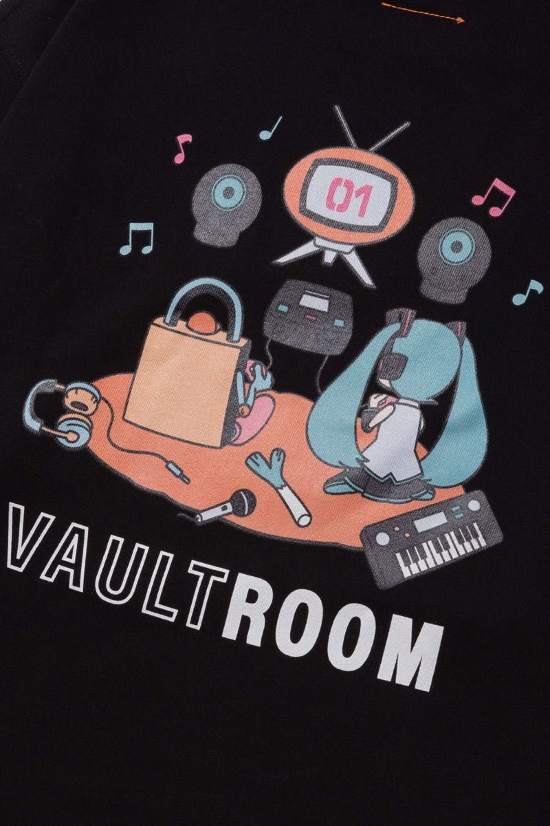 VR × HATSUNE MIKU TEE / BLK L Yahoo!フリマ（旧）-