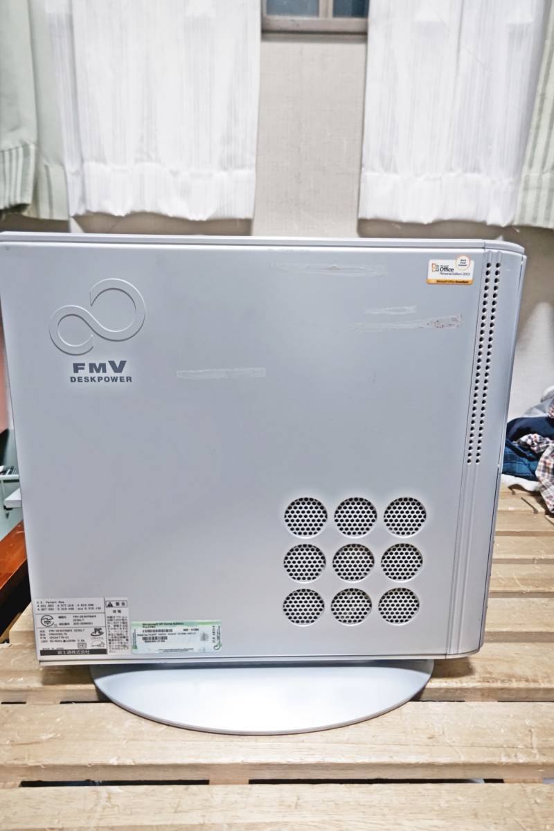 訳あり FUJITSU CE50L7 デスクトップパソコン Windows XP 通電のみ確認済 富士通 ケーブル付_画像8