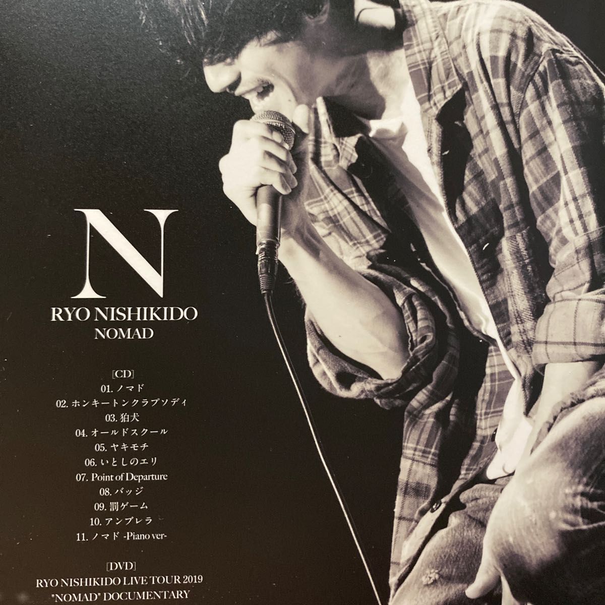 初回限定盤B 錦戸亮 CD+DVD/NOMAD 19/12/11発売 オリコン加盟店　セル版　　　　⑤
