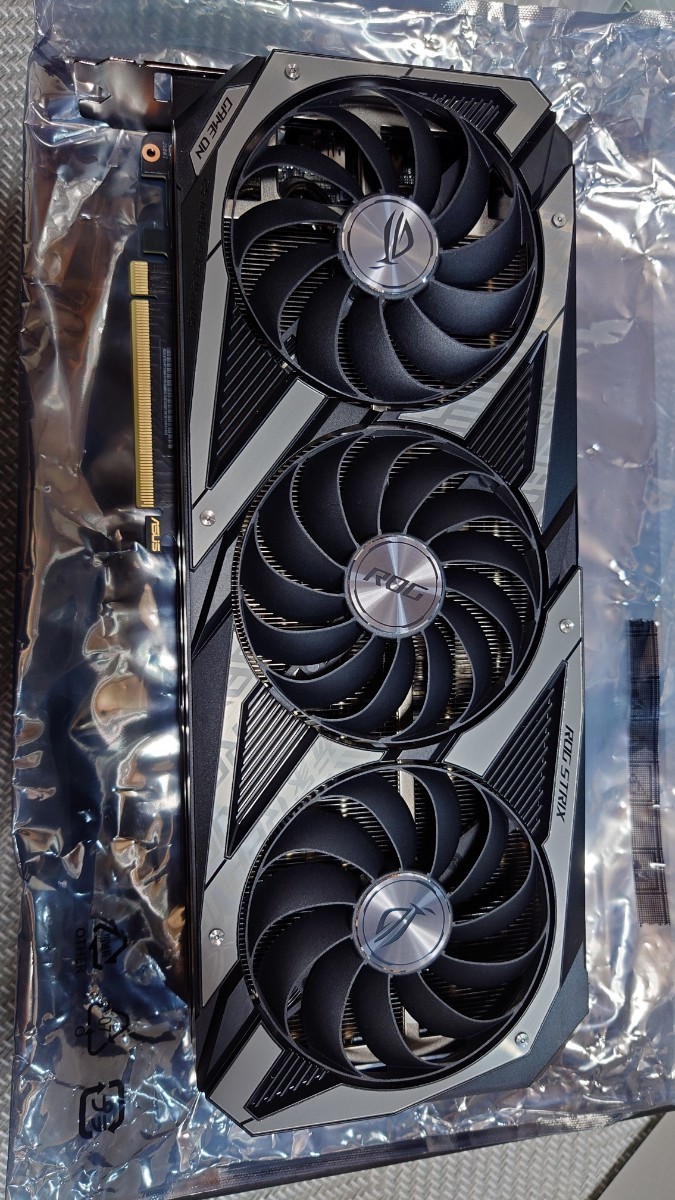 ASUS ROG STRIX RTX3080 O10G V2 GAMING NVIDIA GeForce RTX3080 10GB グラフィックボード 動作良好 正規品_画像7