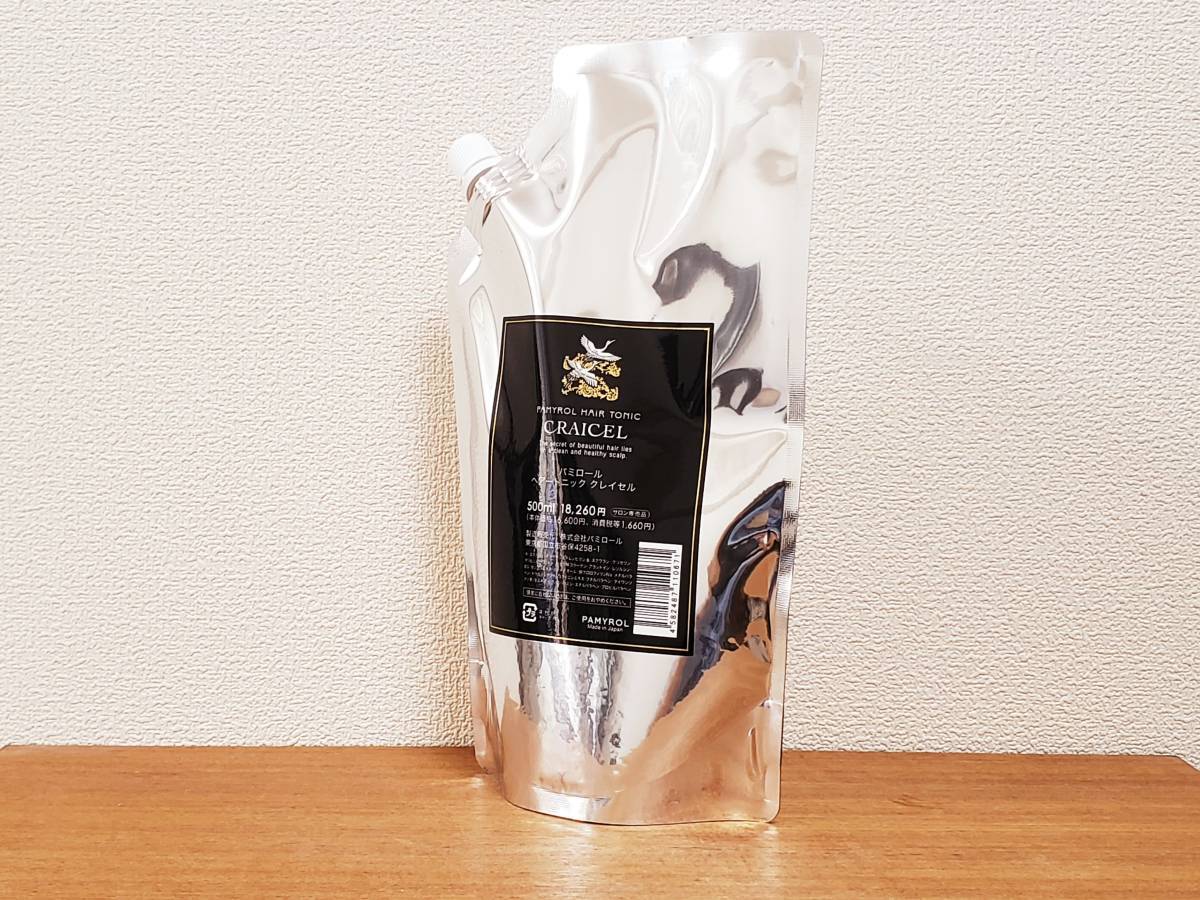 パミロール ヘアートニック クレイセル 500mlパウチ 1袋 /(検