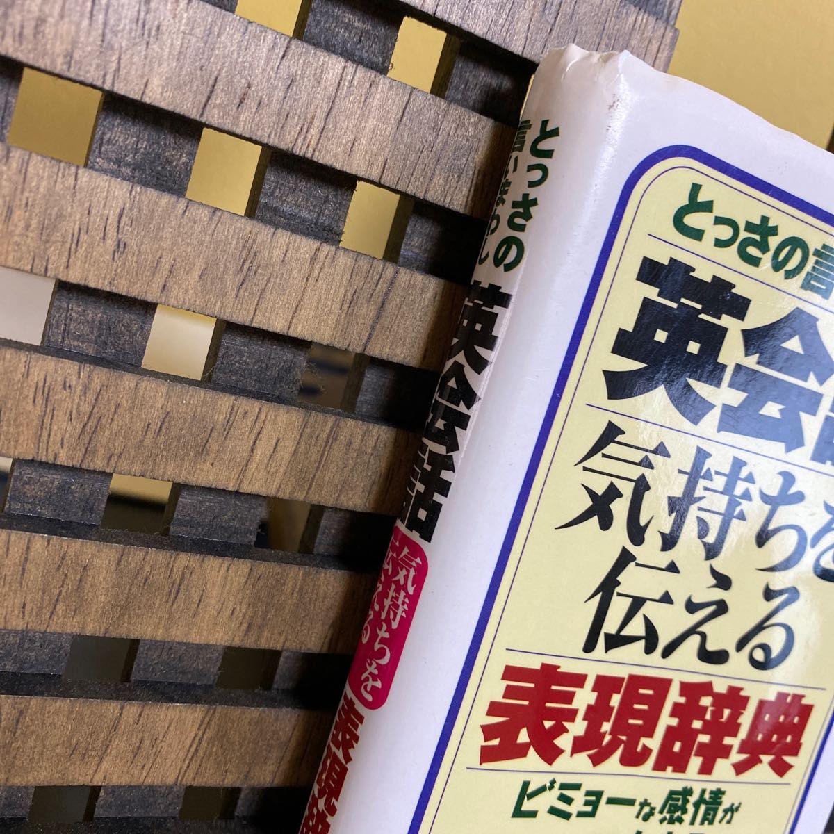 とっさの言いまわし英会話気持ちを伝える表現辞典　ビミョーな感情がスッキリつたわる 井口紀子／著　テクスタイド／編