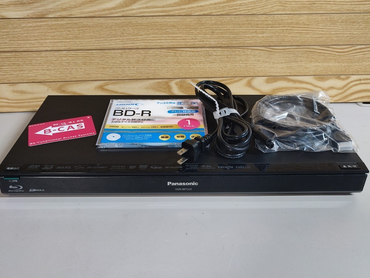 Panasonic DIGA:DMR-BRT220 ブルーレイレコーダー-