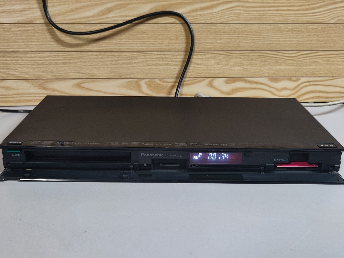 美品★500GB★12年★Panasonic★HDD/BDレコーダー★DMR-BRT220★動作確認（9279 ）_画像2