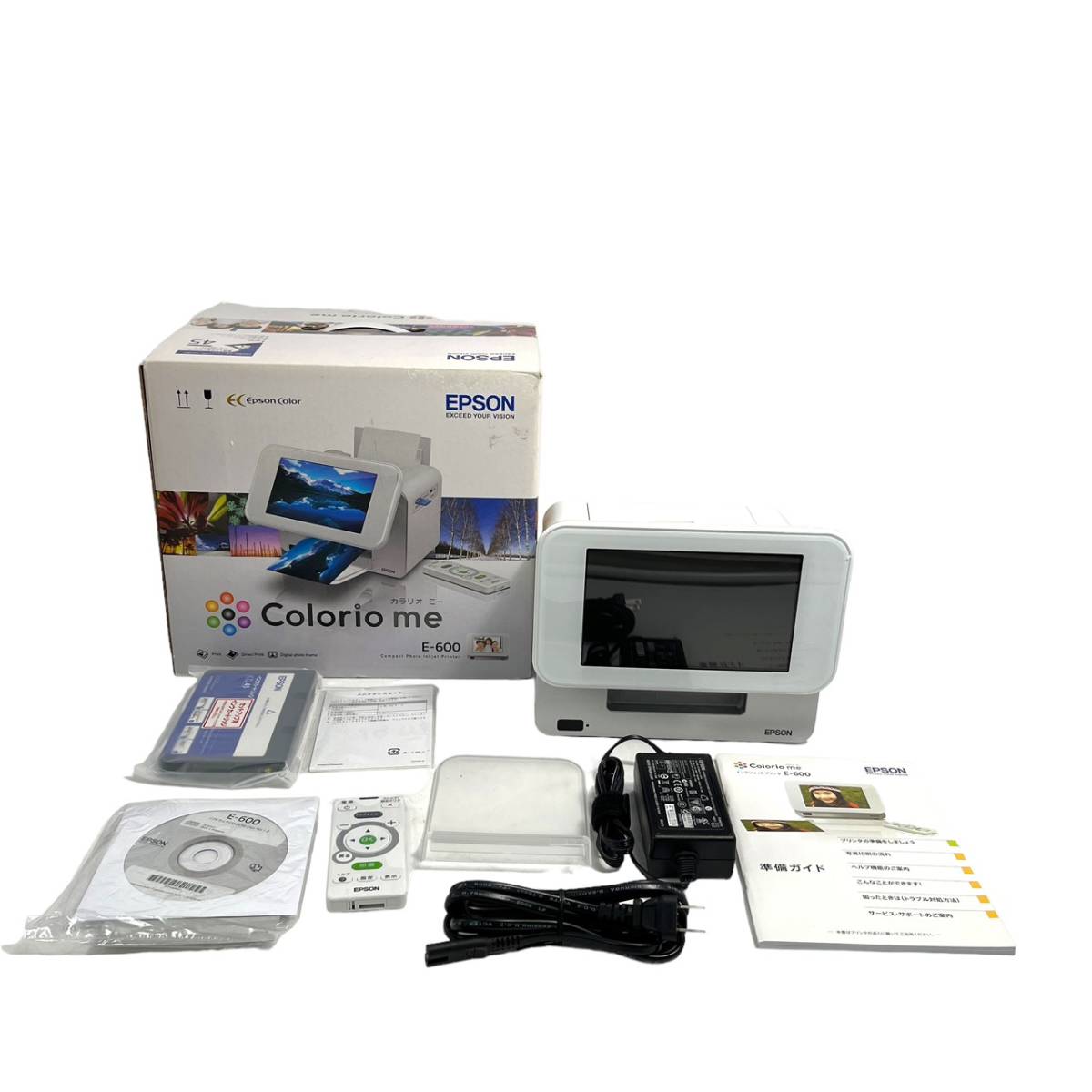 訳アリ】エプソン Colorio me コンパクトプリンター E-600 7.0型TFT