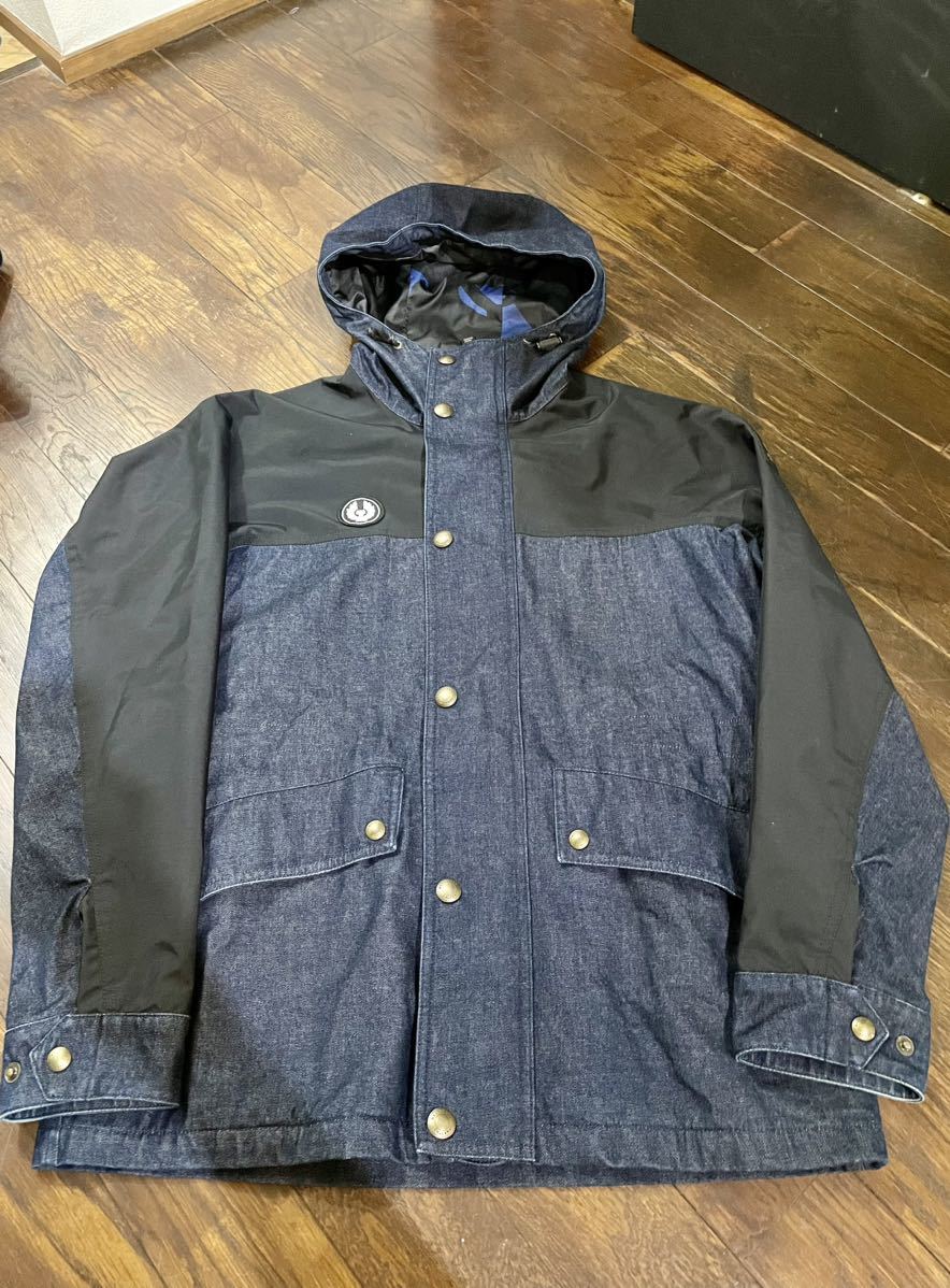 soph net × belstaff デニムマウンテンパーカー ベルスタッフ soph net × belstaff デニムマウンテンパーカー ベルスタッフ
