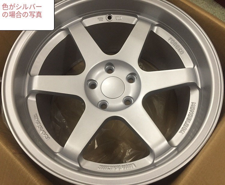 【４個セット】ホイールセンターキャップ　TE37　CE28N　RE30 RE30 CE28n φ65mm RAYS VOLKRACING つやあり黒　ブラックつやあり_画像5