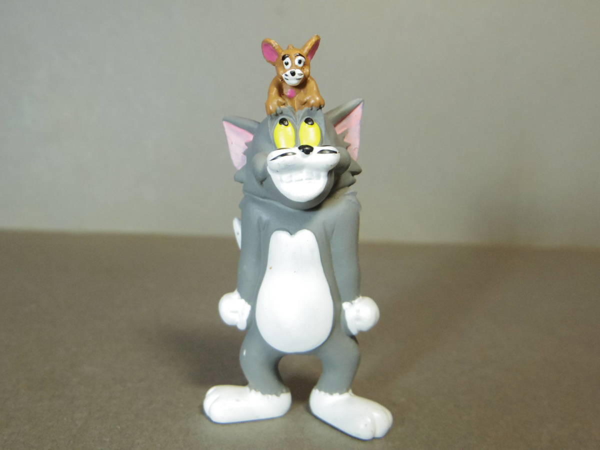 Tom&Jerry Tom . Jerry PVC figure head on PLASTOY