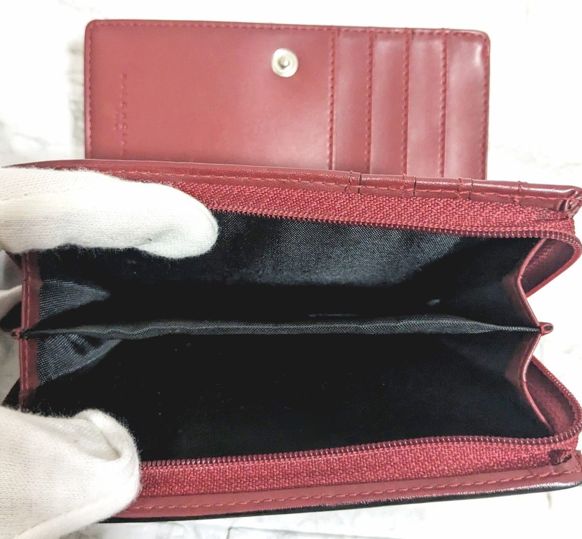 【BALENCIAGA】 月末31日までSALE価格 希少 早い者勝ち 美品 良品 バレンシアガ 総柄 二つ折り財布