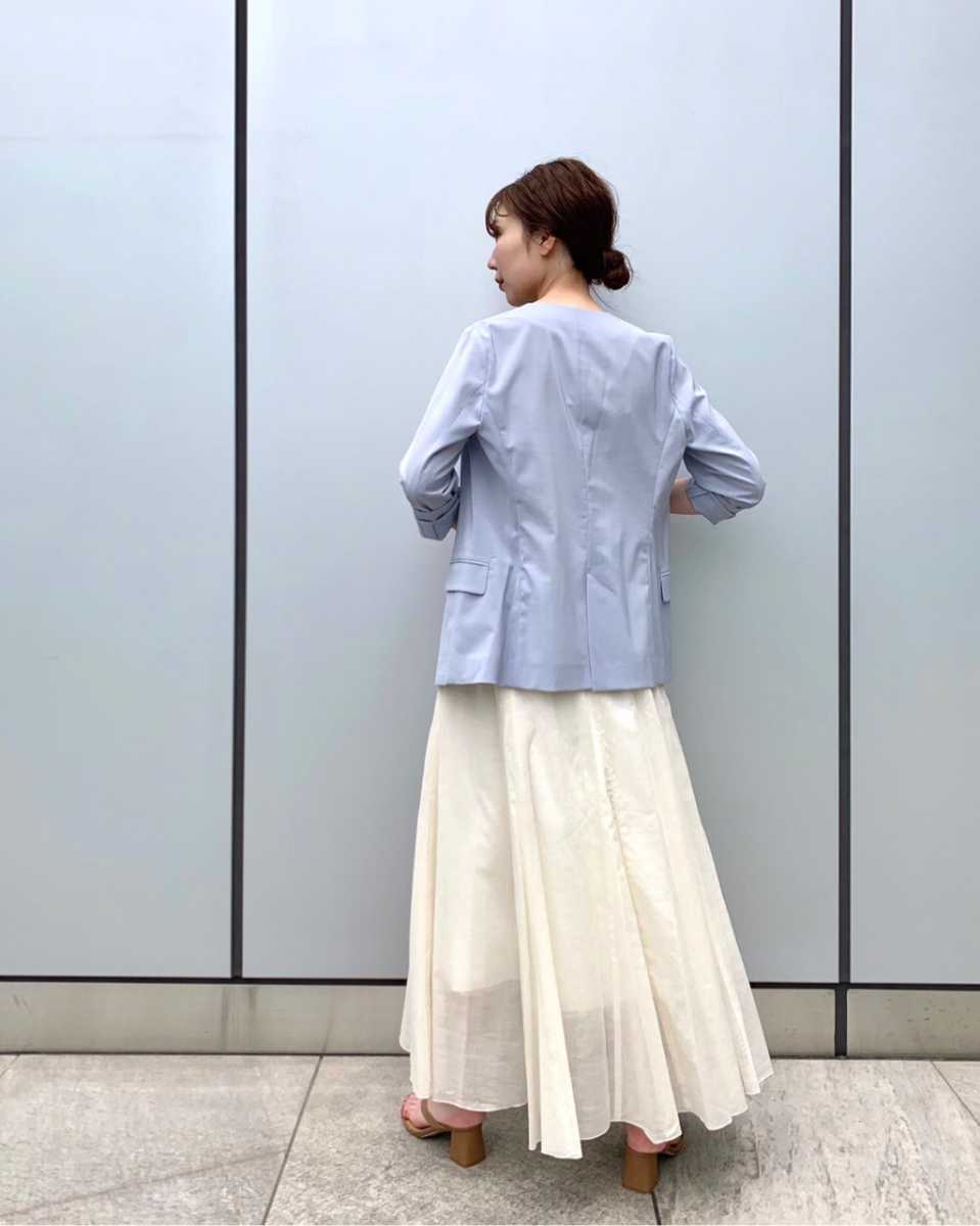 新品タグ付 GALLARDAGALANTE キュプラノーカラージャケット 定価29 700
