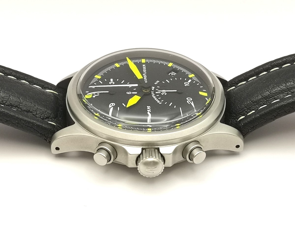 美品 SINN 300本限定 356 ユーロフリーガー クロノグラフ ジン 356.1947 EURO FLIEGER 自動巻き 時計