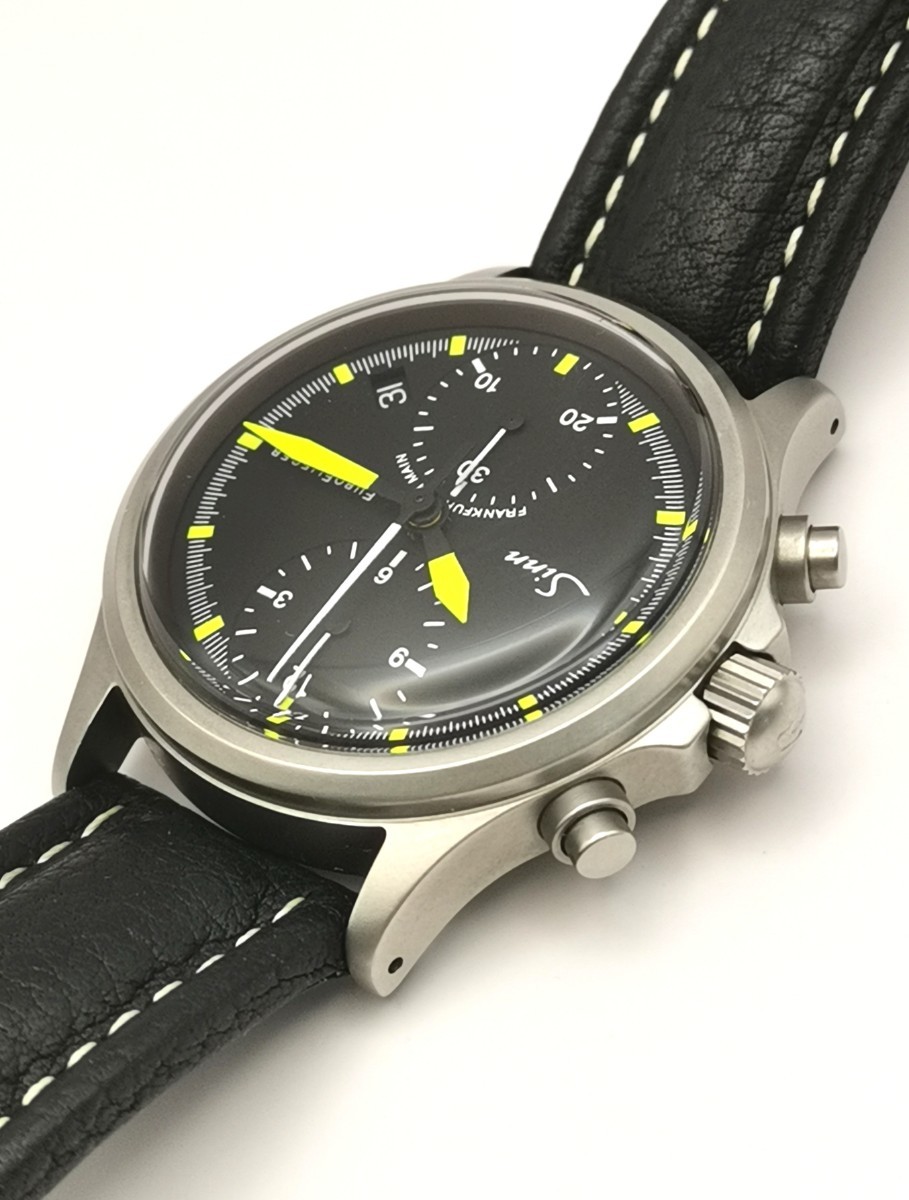 美品 SINN 300本限定 356 ユーロフリーガー クロノグラフ ジン 356.1947 EURO FLIEGER 自動巻き 時計