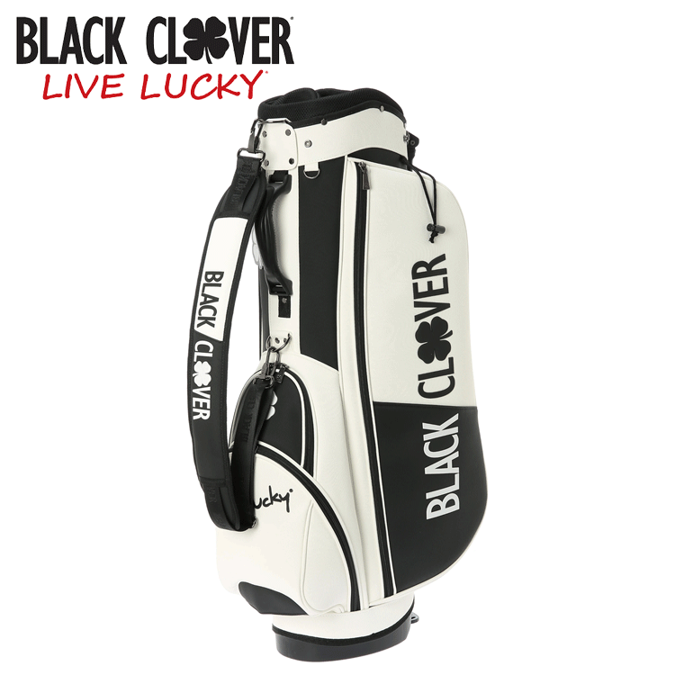 BLACK CLOVER BC アーバン スタンドバッグ 9.0型 BA5MNC16【ブラッククローバー】【スタンド】【キャディバッグ】【ホワイト】【CaddyBag】