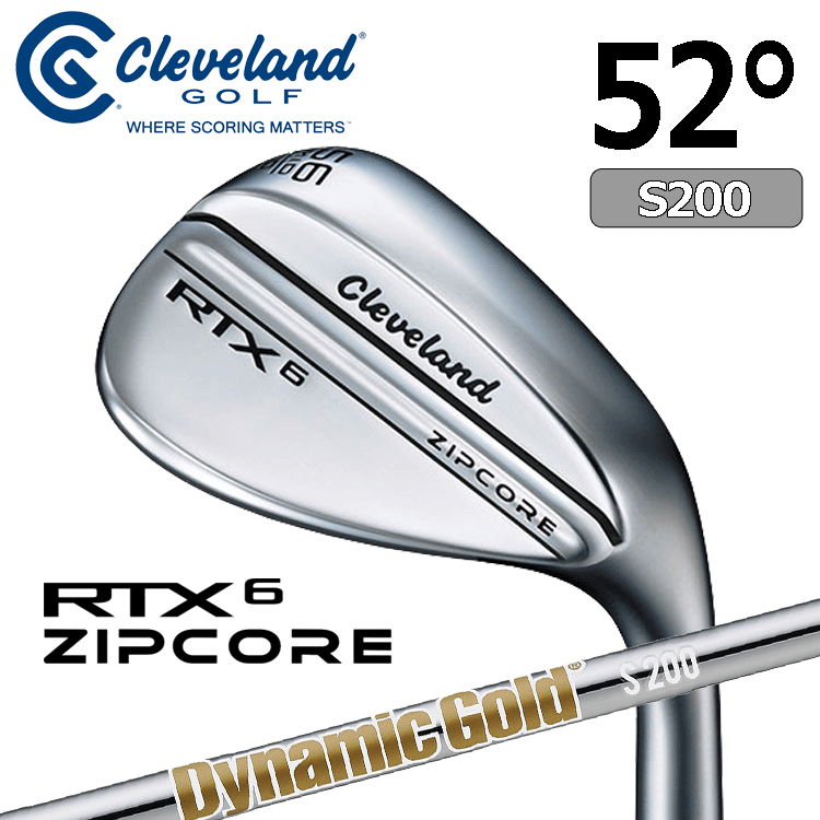 日本に Cleveland Golf ZIPCORE【クリーブランド】【RTX】【ジップコア