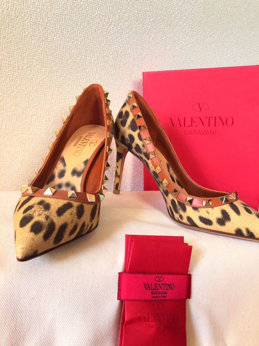 驚きの値段 VALENTINO バレンティノパンプス靴ハイヒール35.5サイズ