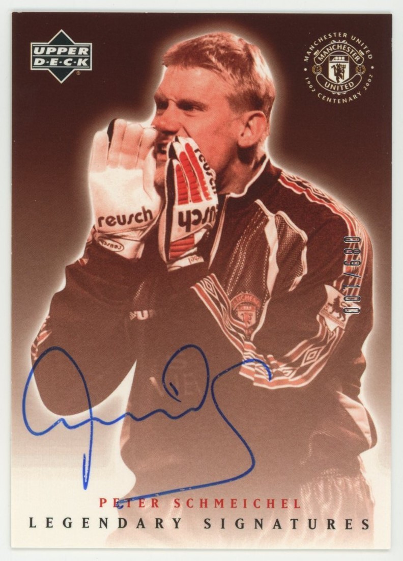 入園入学祝い Signatures Legendary United Manchester Schmeichel