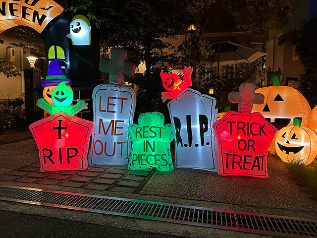 ハロウィン オバケたちの墓場 エアブロー グレイブ エアー ハロウィン オバケたちの墓場 エアブロー グレイブ エアー