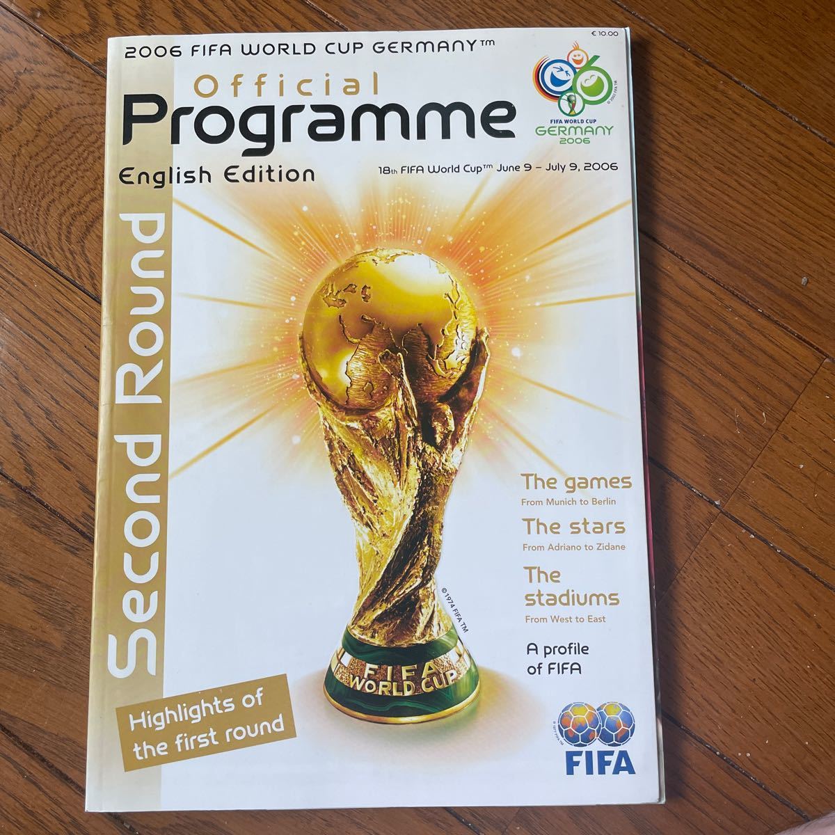 FIFA ワールドカップ2006ドイツ大会オフィシャルプログラム　英語_画像1