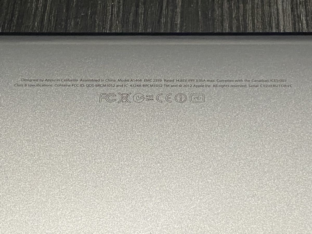 即利用 そこそこ美人 ビデオ通話OK MacBook Air 2012年最新OS Ventura13.6搭載の画像10