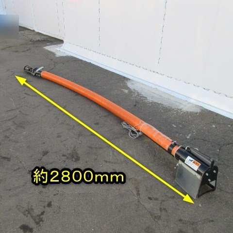 秋田 能代店 石井 バネコン BMS-3 バネコンのみ グレンコンテナ 籾 ホース 全長 2800mm 部品 パーツ 単相 100V 東北 中古品の画像2