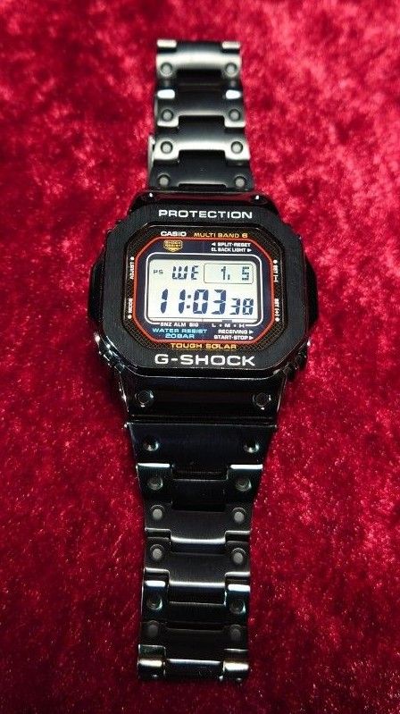 G-SHOCK GW-M5610-1JF フルメタル カスタム メタルブラック 純正 G-SHOCK GW-M5610-1JF フルメタル カスタム メタルブラック 純正