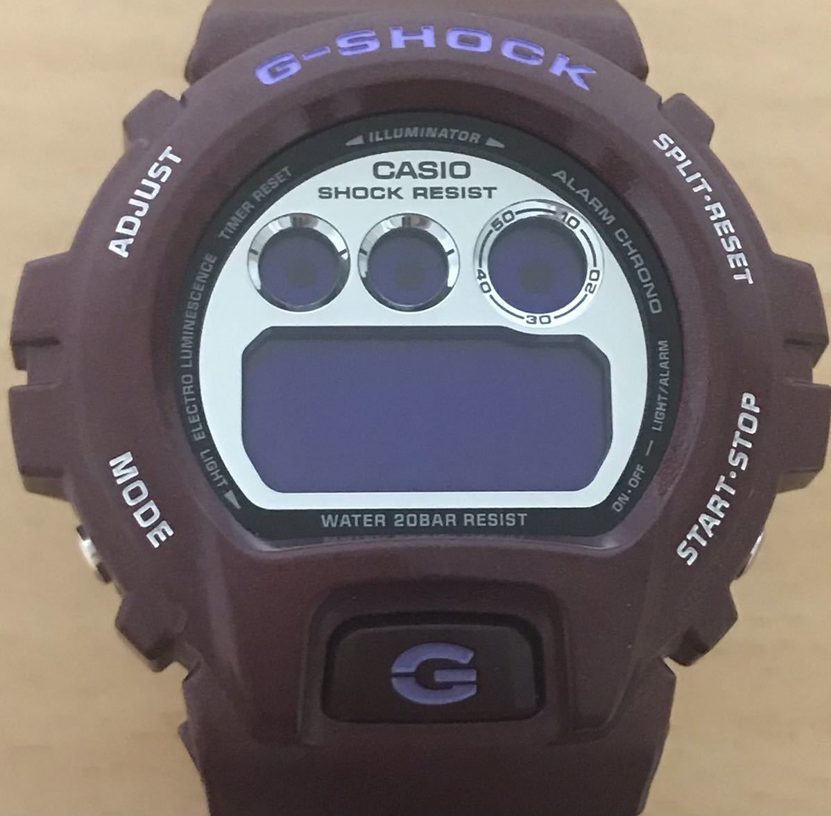 966-0671 CASIO カシオ G-SHOCK メンズ腕時計 ラバーベルト　デジタル　DW-6900SB 電池切れ 動作未確認