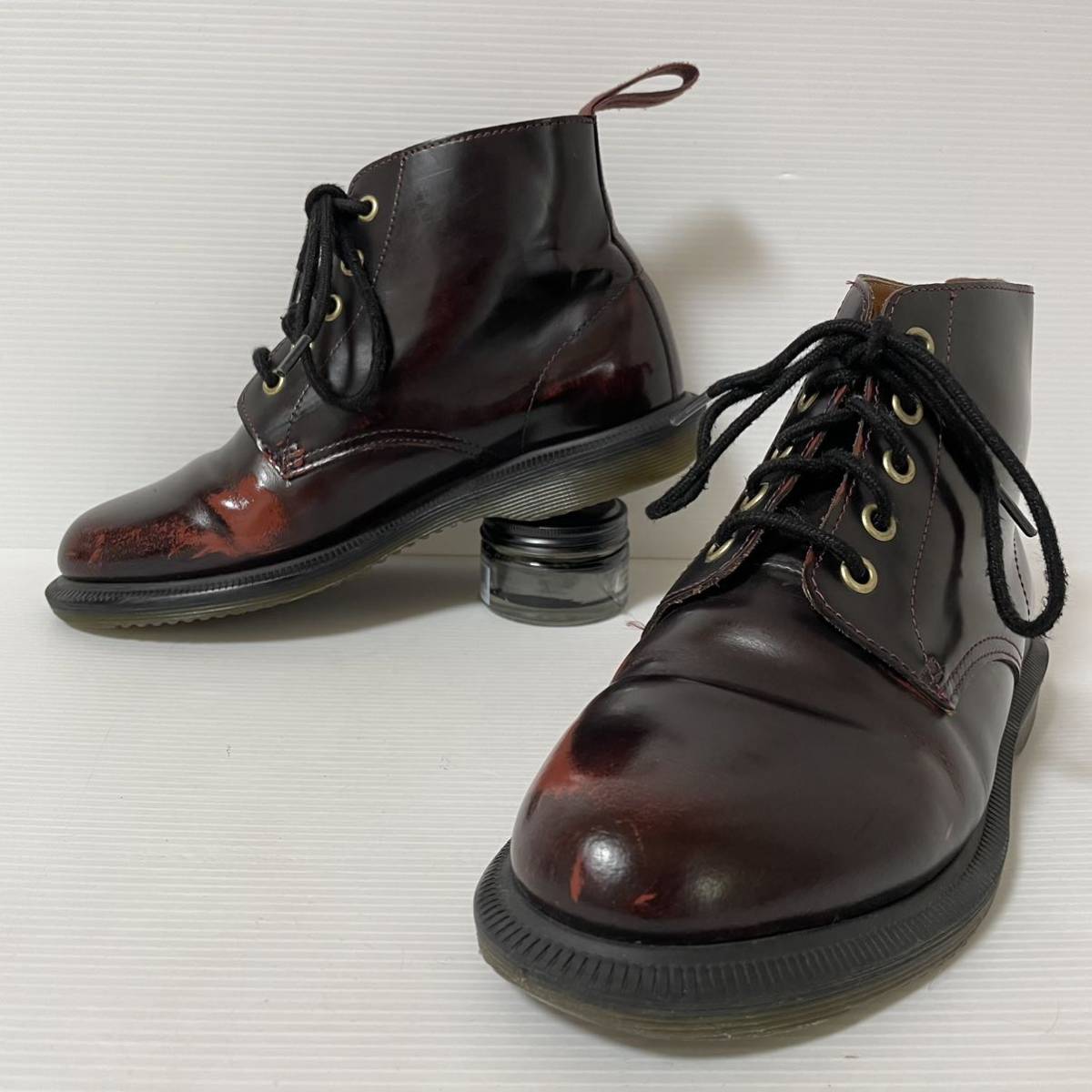 Dr.Martens ドクターマーチン AW006 レースアップブーツ 5ホール　US6 23cm バーガンディ　＊P_画像1