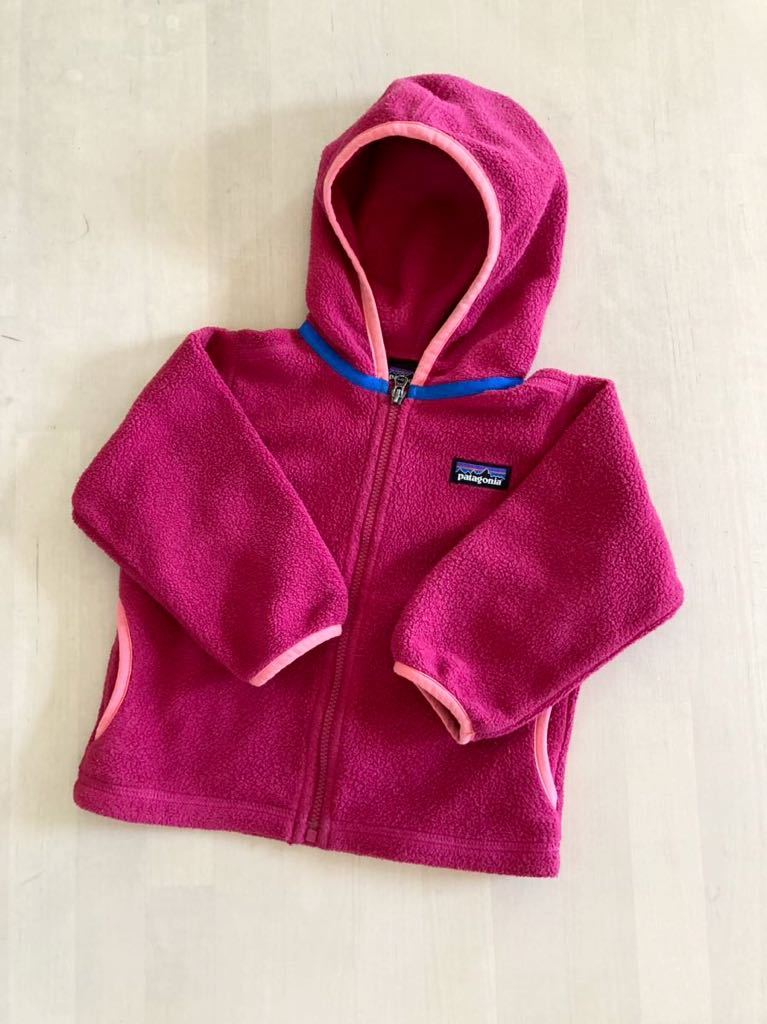 patagonia　パタゴニア　フリースパーカー　12-18M　ベビー　子供　キッズ　80　85　90　フリース　パーカー　アウター_画像3