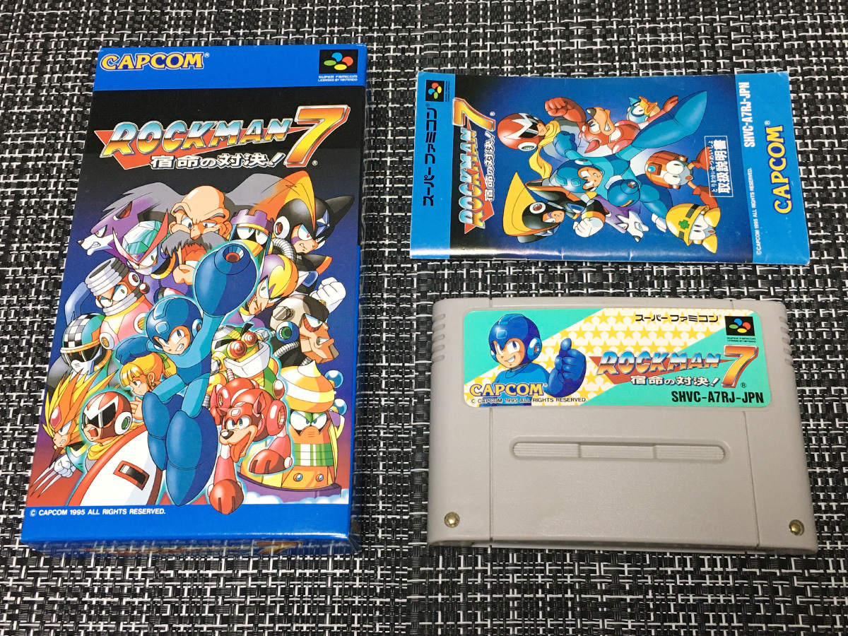 ☆新春福袋2022☆ ロックマン7【カプコン】中古品 スーパーファミコン