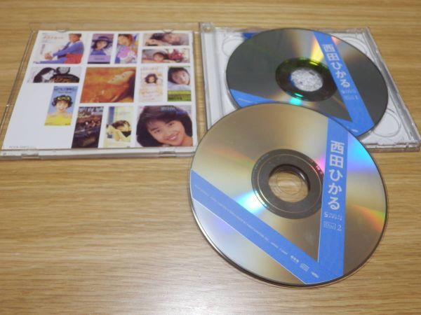 西田ひかる CD2枚組「SINGLES コンプリート」BEST シングルズ COMPLETE ベスト_画像2