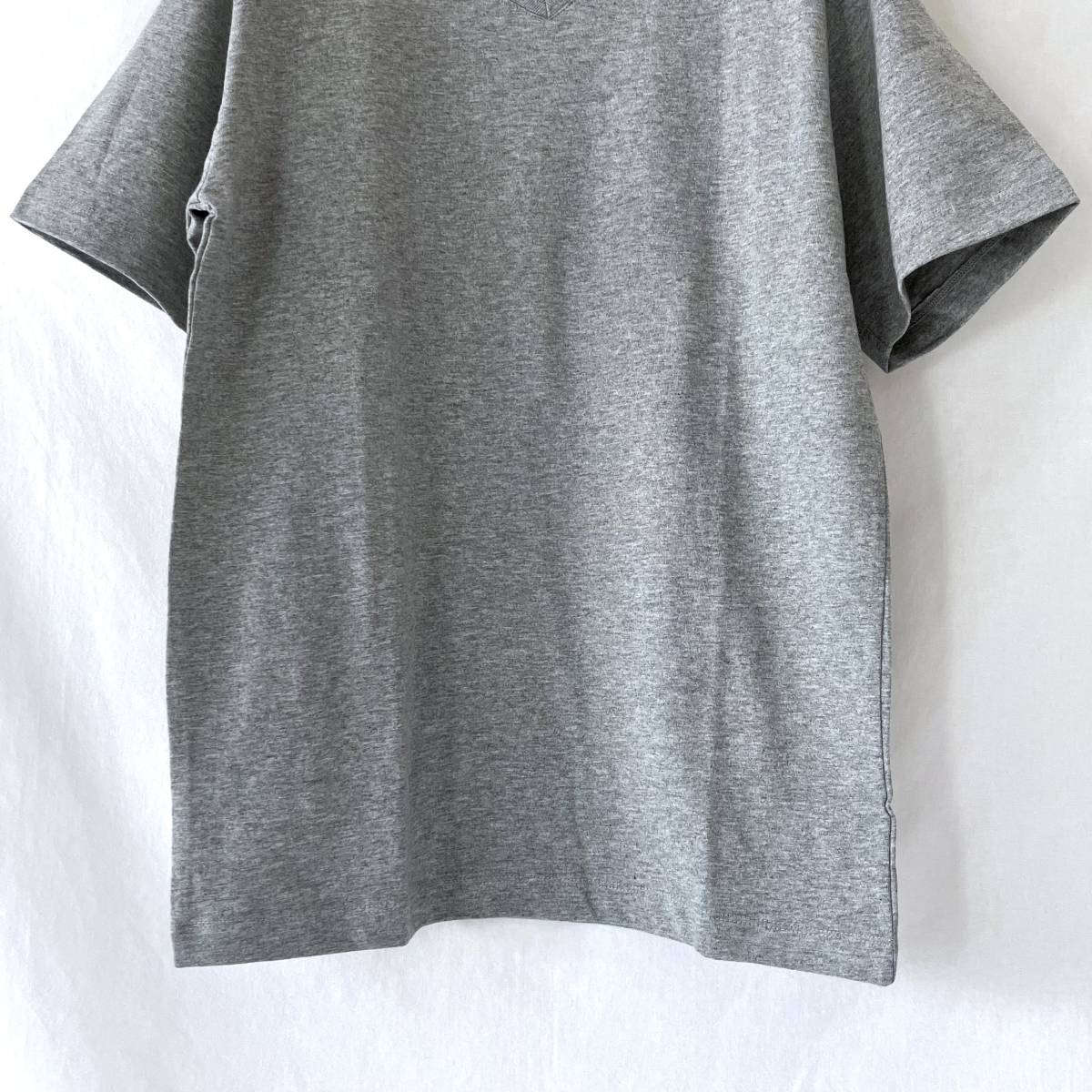 # с биркой новый товар не использовался # AVIREX # женский # короткий рукав футболка cut and sewn # серый # M # /