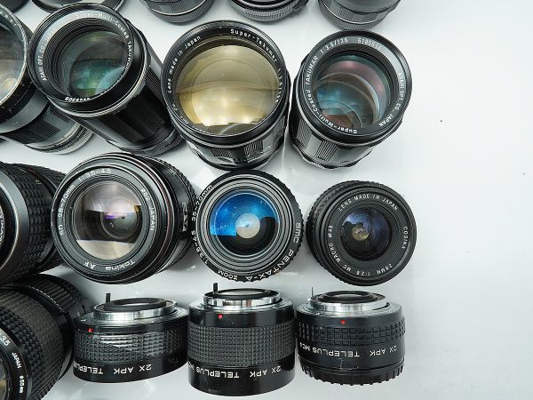 ★ペンタックス 純正MFレンズなど★PENTAX-M/A/Super-TAKUMAR/SUN/COSINA/Tokina/ 等 計:40点まとめ【ジャンク品】28697_画像7