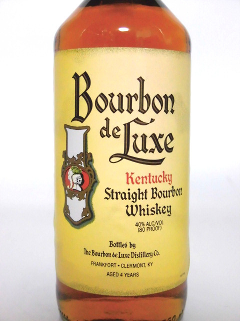 【L2】 終売品 バーボンデラックス4年 正規品【Bourbon deLuxe 4Years Old】_画像3