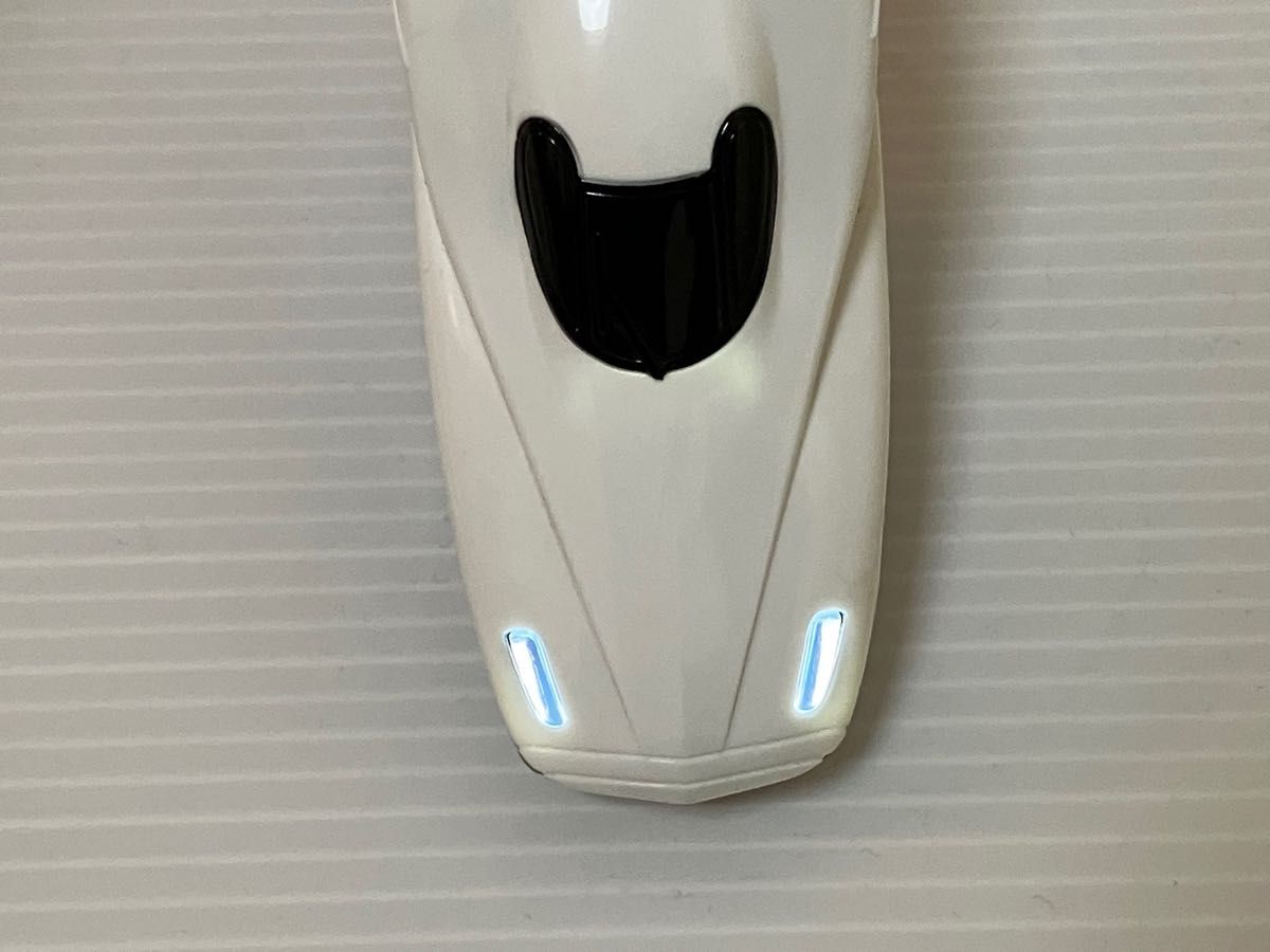 中古品 プラレール N700A 新幹線 のぞみ ライト付き タミヤ パワーダッシュモーター 搭載